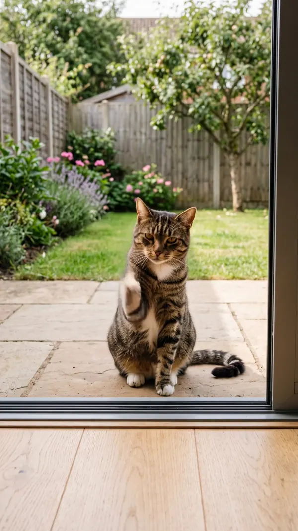 Scratches the glass