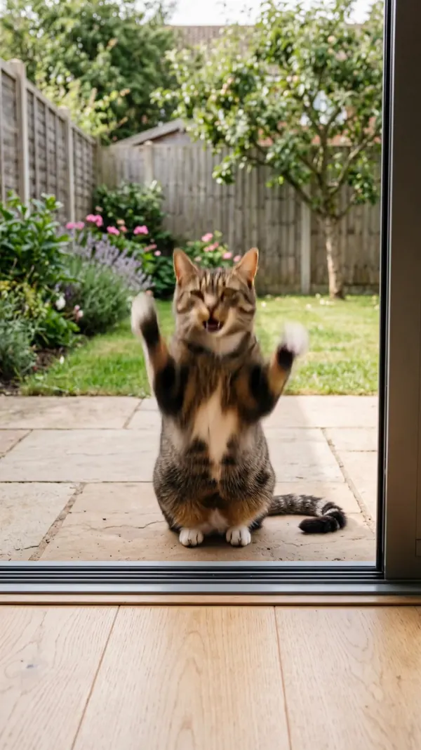 Drums on the door